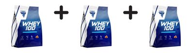 3 x Trec Nutrition Whey 100 (2275g) Salted Caramel