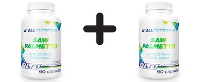 2 x Allnutrition Saw Palmetto - 90 caps