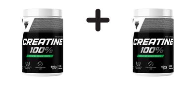 2 x Trec Nutrition Creatine 100% (600g) Unflavoured