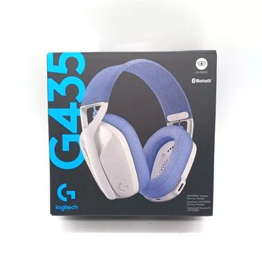 Logitech G435 Bluetooth Gaming Headset - Schwarz/Blau/Weiß OHNE USB-EMPFÄNGER B-WARE