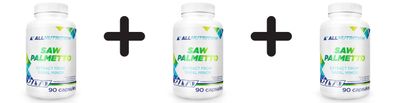 3 x Allnutrition Saw Palmetto - 90 caps