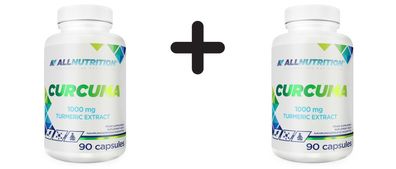 2 x Allnutrition Curcuma - 90 caps