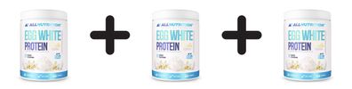 3 x Allnutrition Egg White Protein, Vanilla - 510g