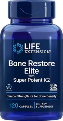 Bone Restore Elite with Super Potenet K2 - 120 caps