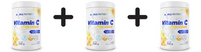 3 x Allnutrition Vitamin C Antioxidant - 500g