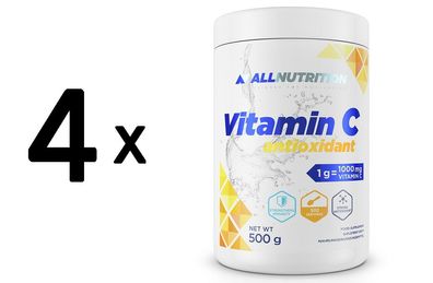 4 x Allnutrition Vitamin C Antioxidant - 500g