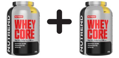 2 x Nutrend Whey Core, Vanilla - 1800g