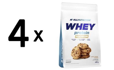 4 x Allnutrition Whey Protein Premium, Vanilla Sky - 700g