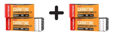 2 x Nutrend Carnitine Compressed Caps - 120 caps