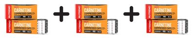 3 x Nutrend Carnitine Compressed Caps - 120 caps