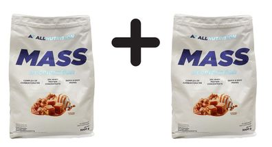 2 x Allnutrition Mass Acceleration, Caramel - 3000g