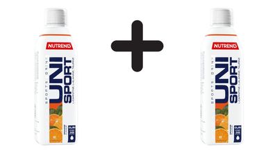 2 x Nutrend Unisport, Orange - 500 ml