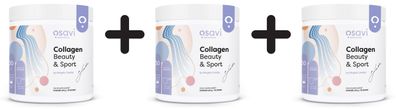 3 x Osavi Collagen Beauty & Sport, By Magda Linette - 225g