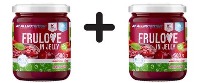 2 x Allnutrition Frulove In Jelly, Cherry & Apple - 500g
