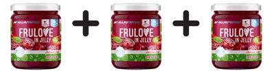 3 x Allnutrition Frulove In Jelly, Cherry & Apple - 500g