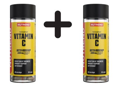 2 x Nutrend Vitamin C with Rosehip - 60 caps