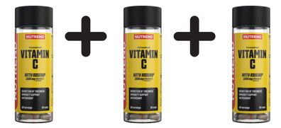 3 x Nutrend Vitamin C with Rosehip - 60 caps
