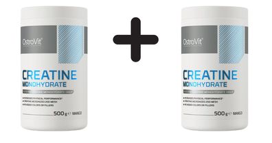 2 x OstroVit Creatine Monohydrate, Mango - 500g