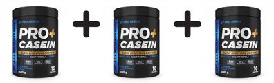 3 x Allnutrition Pro+Casein, Strawberry-Wild Strawberry - 500g