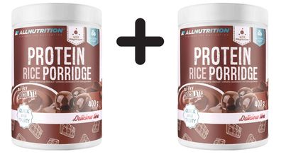 2 x Allnutrition Protein Rice Porridge, Milky Chocolate - 400g