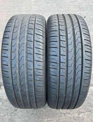 2x Sommerreifen 205/45 R17 88W XL Pirelli Cinturato P7 RFT RSC * DOT17 6,8-7,3mm