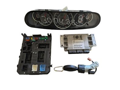 Citroën C5 Motorsteuergerät Set Steuergerät 9663095780