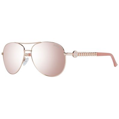 Guess Sonnenbrille GF6088 28U 60 Damen Rosé Gold