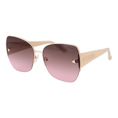 Guess Sonnenbrille GF6136 28T 61 Damen Rosé Gold