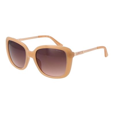 Guess Sonnenbrille GF6138 57F 55 Damen Creme