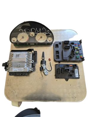 Peugeot 407 SW 6E Motorsteuergerät Set ECU 5WS40167GT