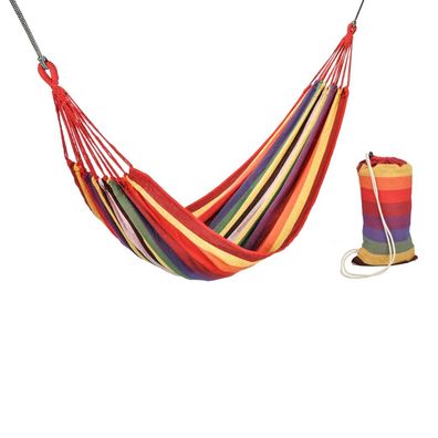 HI Hängematte | Hängeliege | Camping | Garten | Baumwolle | max. 120 kg