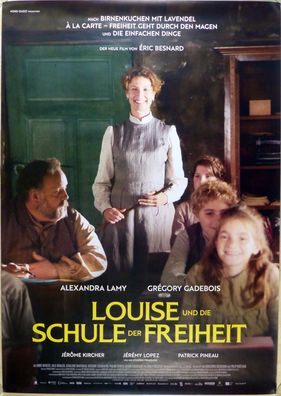Louise und die Schule der Freiheit - Original Kinoplakat A1-Alexandra Lamy-Filmposter