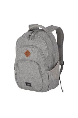 Travelite BASICS Rucksack Melange, Hellgrau