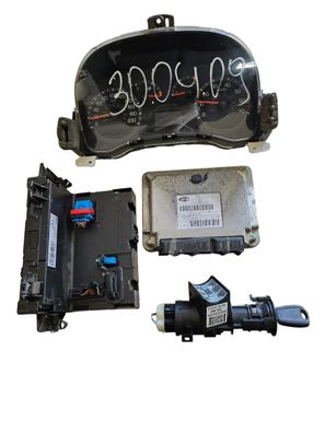 Fiat Panda 169 Motorsteuergerät Set 51793116