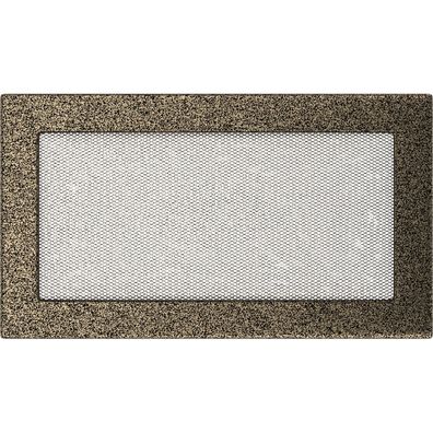 Vent Cover 17x30 black and gold