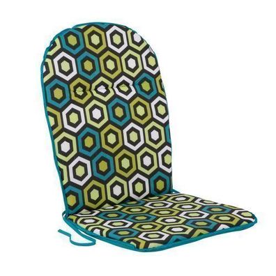 Stuhlauflage Stuhlkissen Auflage Gartenstuhl Hochlehner Sitzauflage 96x46x3cm PATIO