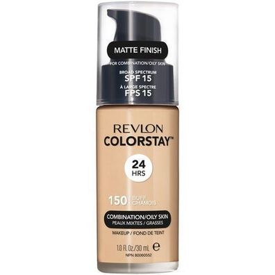Revlon ColorStay SPF15 Make-up fuer Misch- und fettige Haut, Farbton 150 Buff, 30