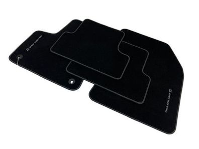 OEM Opel Grandland X Fußmatten Velours schwarz Teppich Stoff mit Logo Original