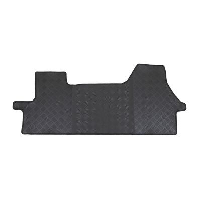 Fußmatte Gummi hochwertig in schwarz 50901500