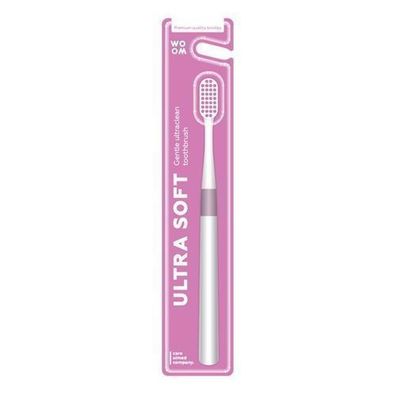 Woom Ultra Soft Ultraclean Zahnbuerste fuer Tiefenreinigung - 2er Set Pink