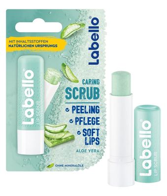 Labello Aloe Vera Lippen Pflege Caring Scrub 4,8 g
