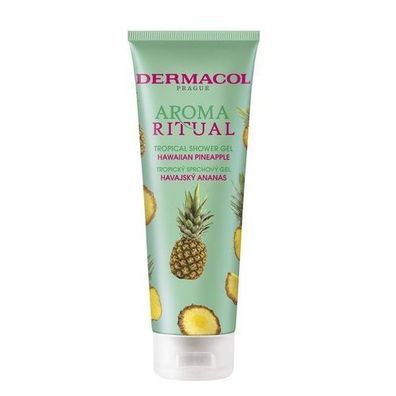 Dermacol Duschgel mit hawaiianischer Ananas, 250 ml - Erfrischende Koerperpflege
