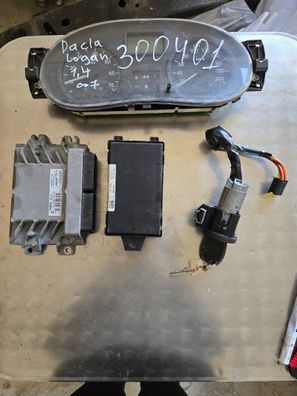 Original Dacia Logan Motorsteuergerät Set S110140023A 8200661124 8200598393
