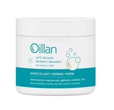 Oillan Feuchtigkeitsspendende Hautpflegecreme 500 ml