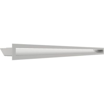 Lüftungsgitter LUFT 6x100 weiß Slim