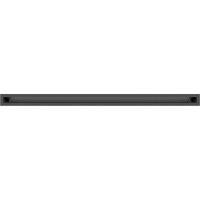 Lüftungsgitter LUFT 6x100 schwarz Slim