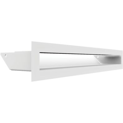 Lüftungsgitter LUFT 6x40 weiß Slim
