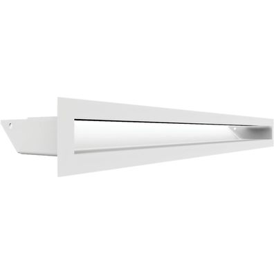 Lüftungsgitter LUFT 6x60 weiß Slim