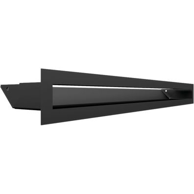 Lüftungsgitter LUFT 6x60 schwarz Slim