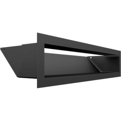 Lüftungsgitter LUFT 9x40 schwarz Slim